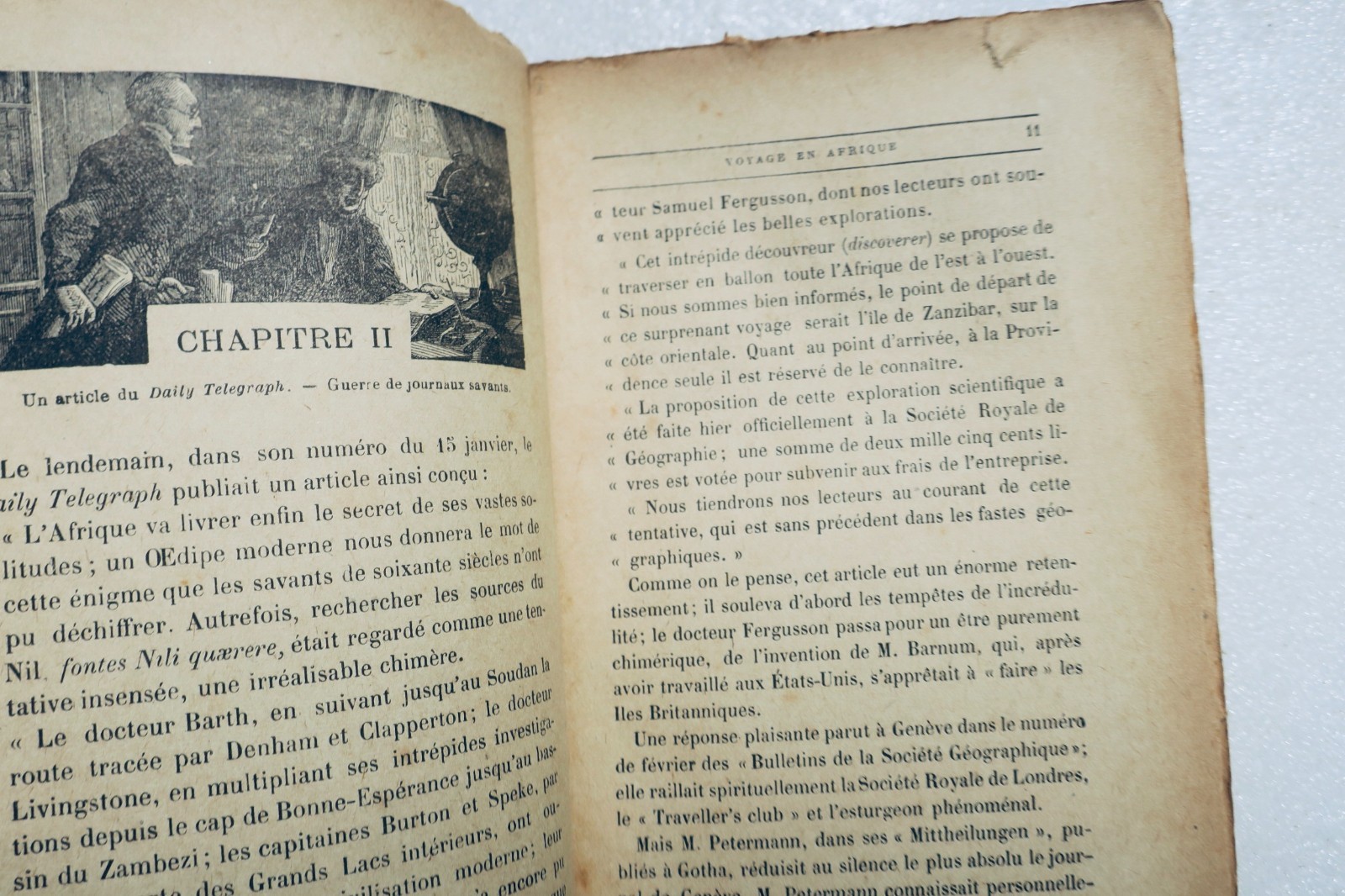VERNE Jules CINQ SEMAINES EN BALLON - VOYAGE DE DECOUVERTES EN AFRIQUE PAR TROIS – Image 3