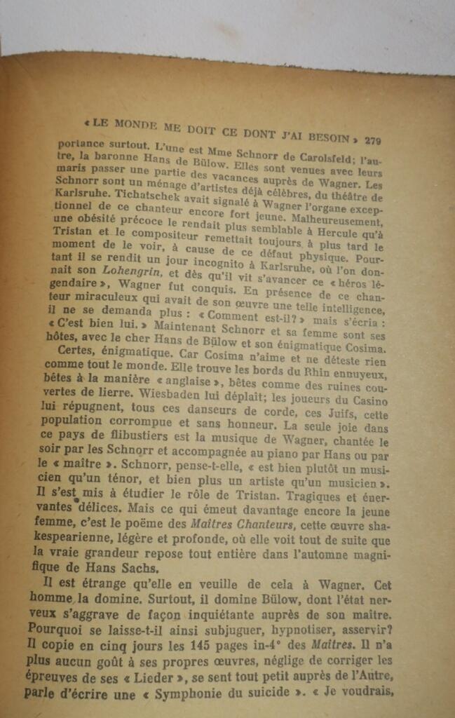 ワーグナー ある芸術家の歴史 1948
