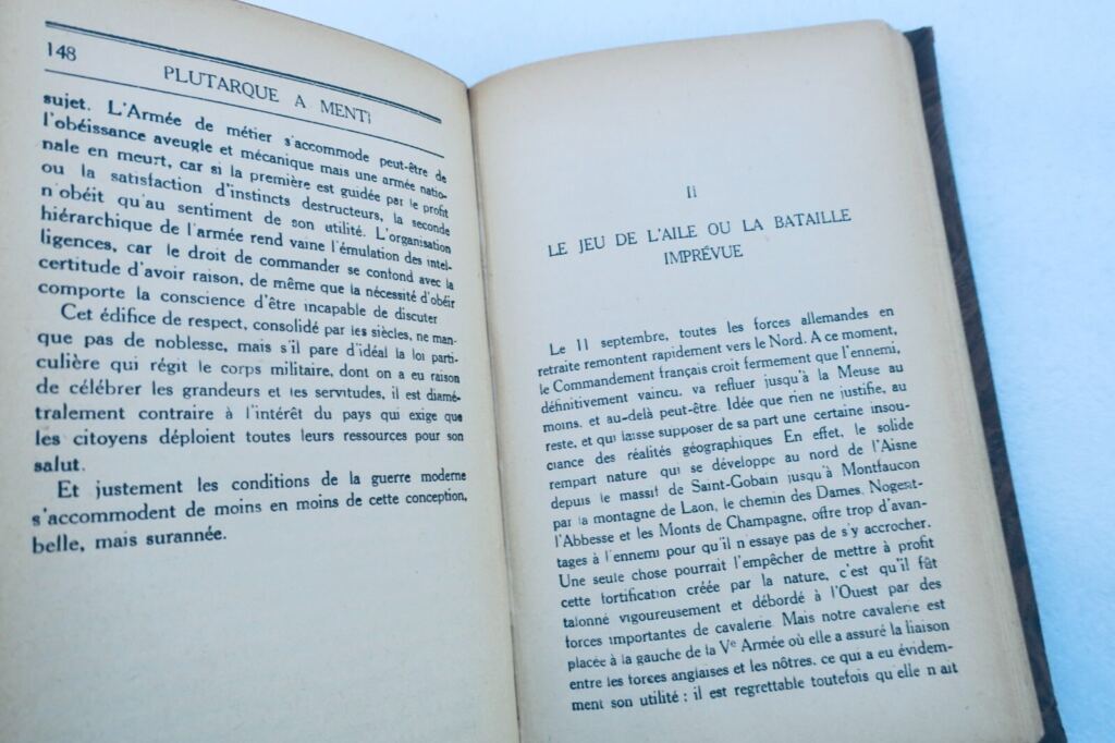 14-18 Pierrefeu Jean de (1881-1940) Plutarque a ment