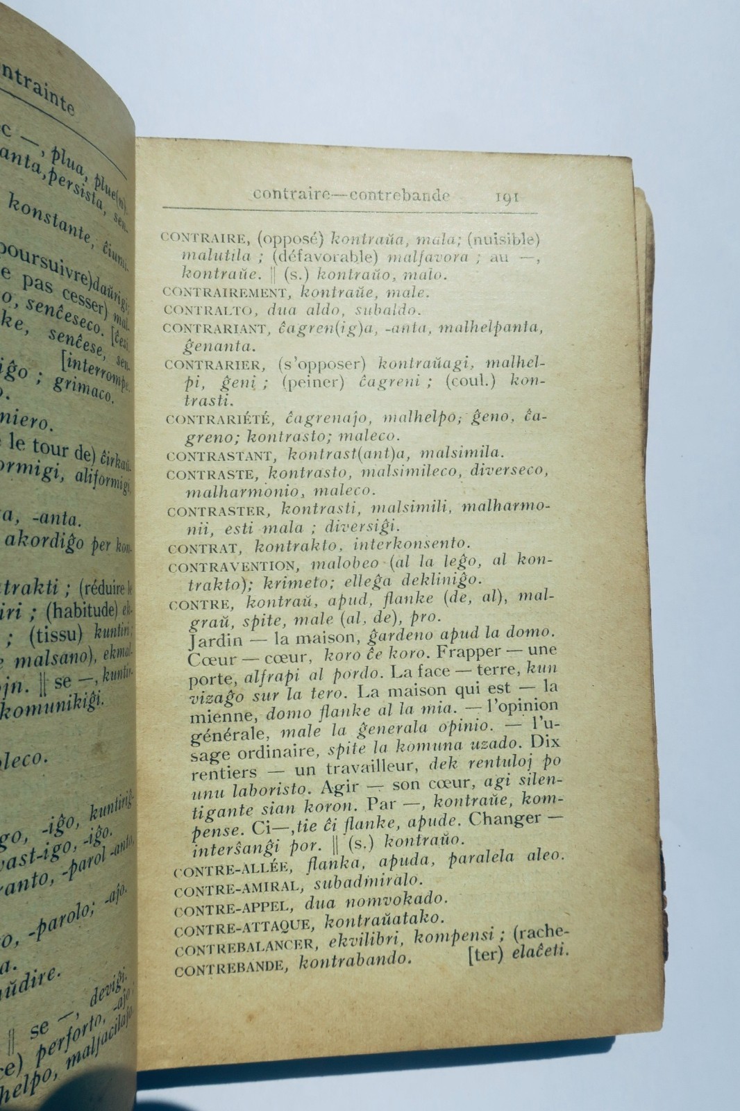 エスペラント仏仏・仏エス辞典、ラディカーロ 1908年