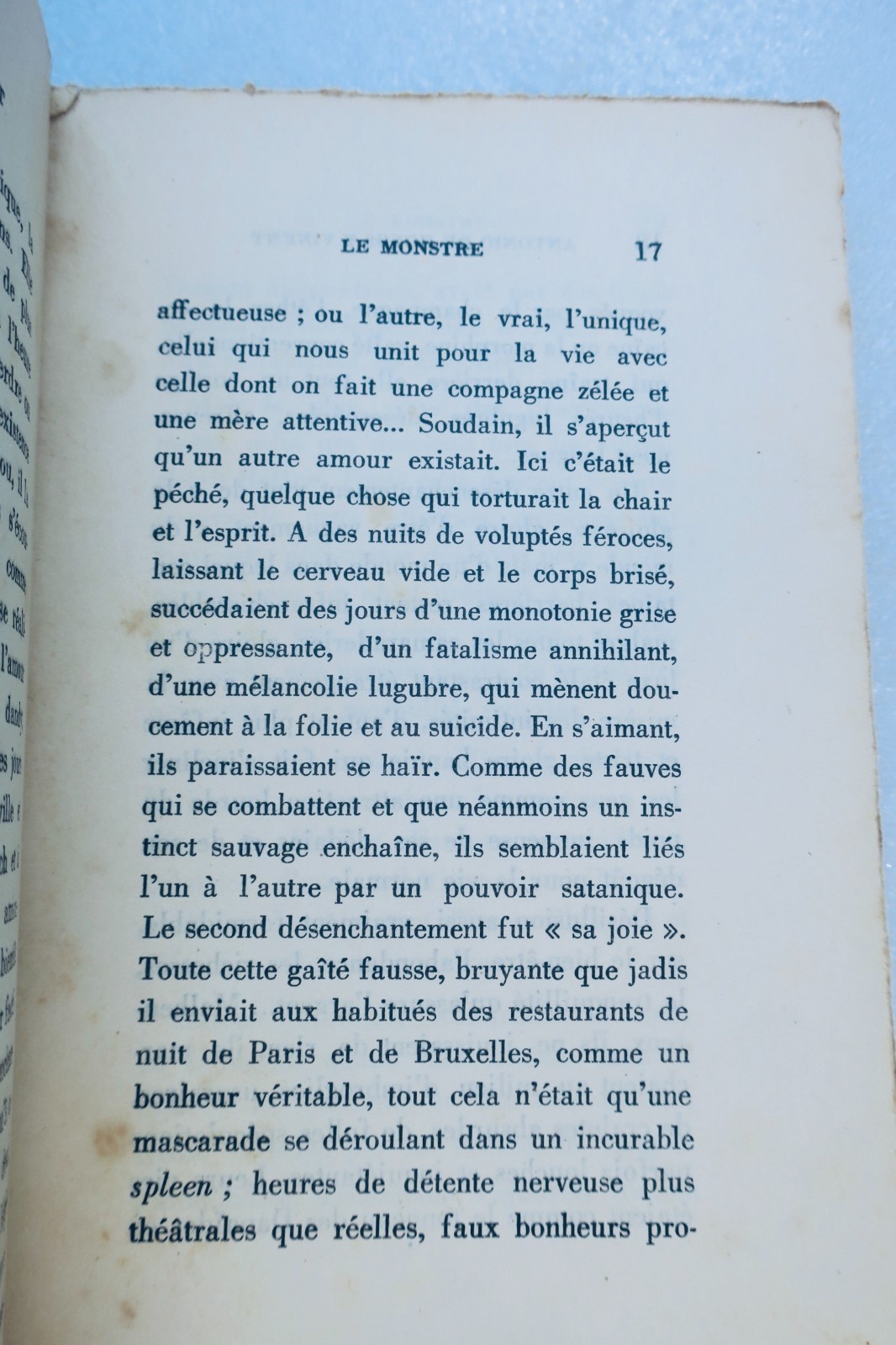 Marquis Antonio de Hoyos y Vinent Le Monstre Veuve