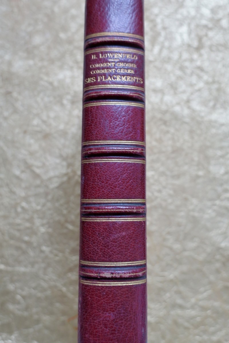 Wie wählt und verwaltet man seine Anlagen? 1913