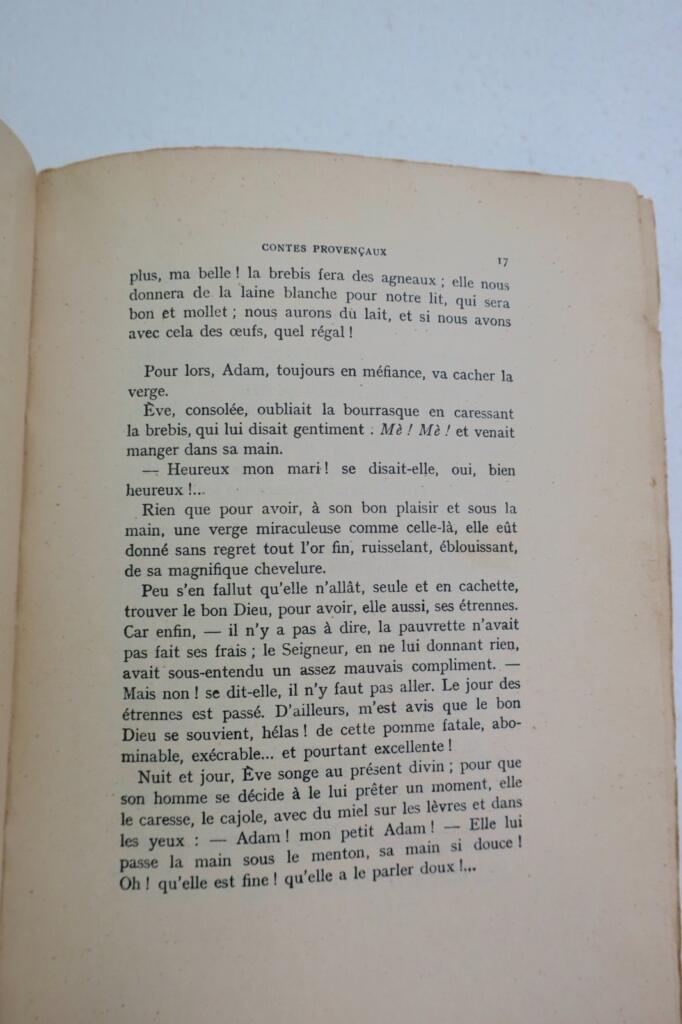 provence ROUMANILLE Contes Provençaux. Contes choisis, avec le texte