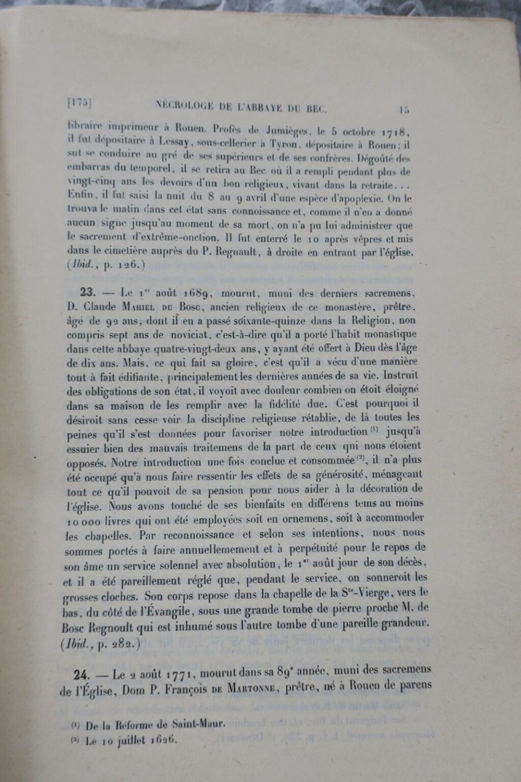 Abbaye du bec extraits du nécrologue de l’abbaye du bec 1926 Sauvage