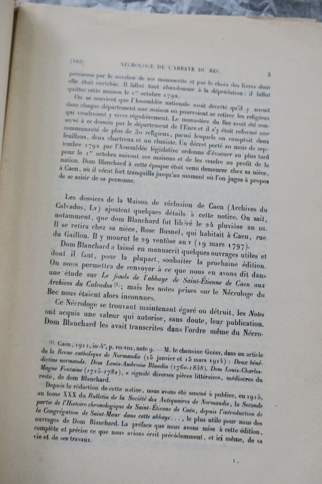 Abbaye du bec extraits du nécrologue de l’abbaye du bec 1926 Sauvage