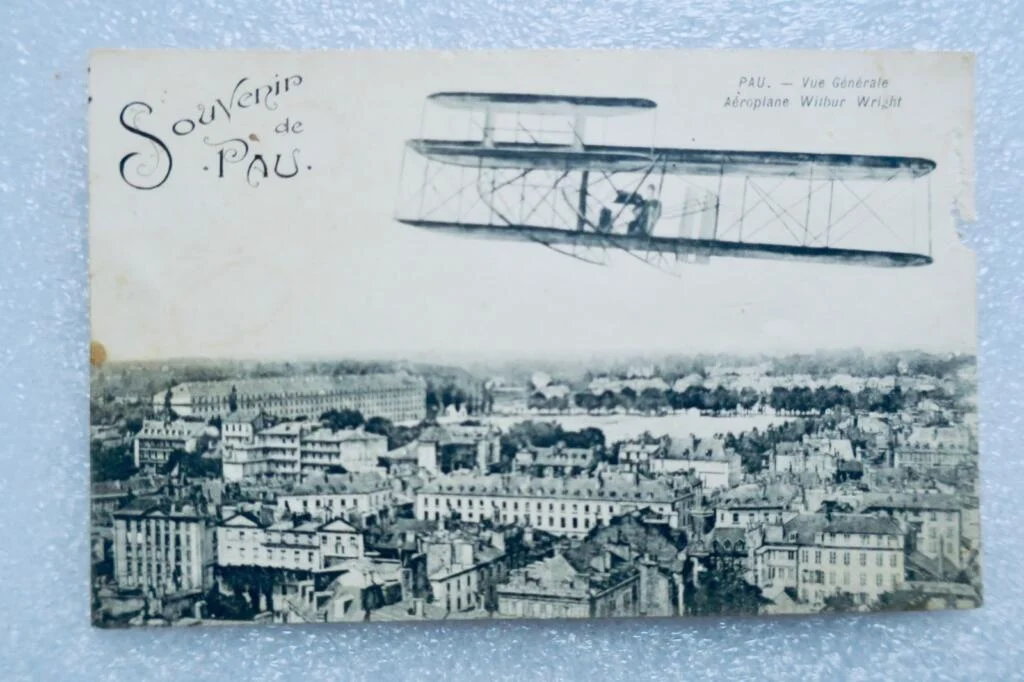 Aeroplan Wilbur Wright Souvenir aus PAU