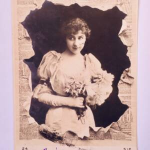 1902年、裂けたポスター「ル・ソレイユ」