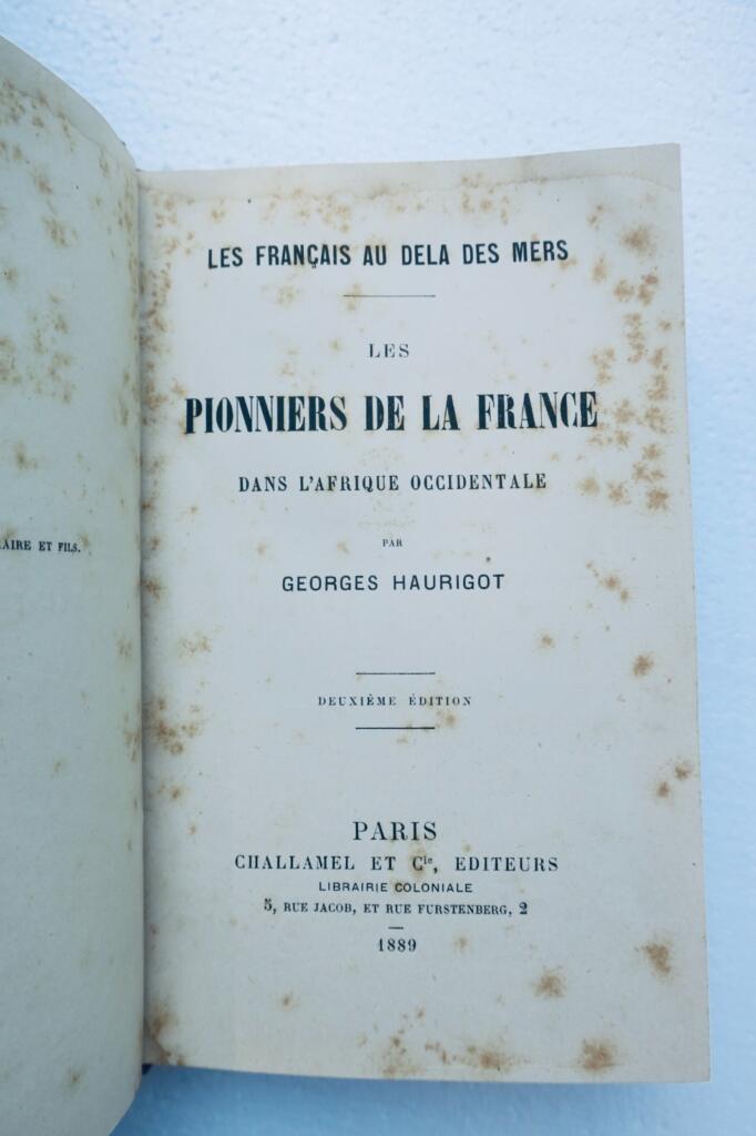 afrique pionniers de la france dans l&rsquo;Afrique occidentale 1889