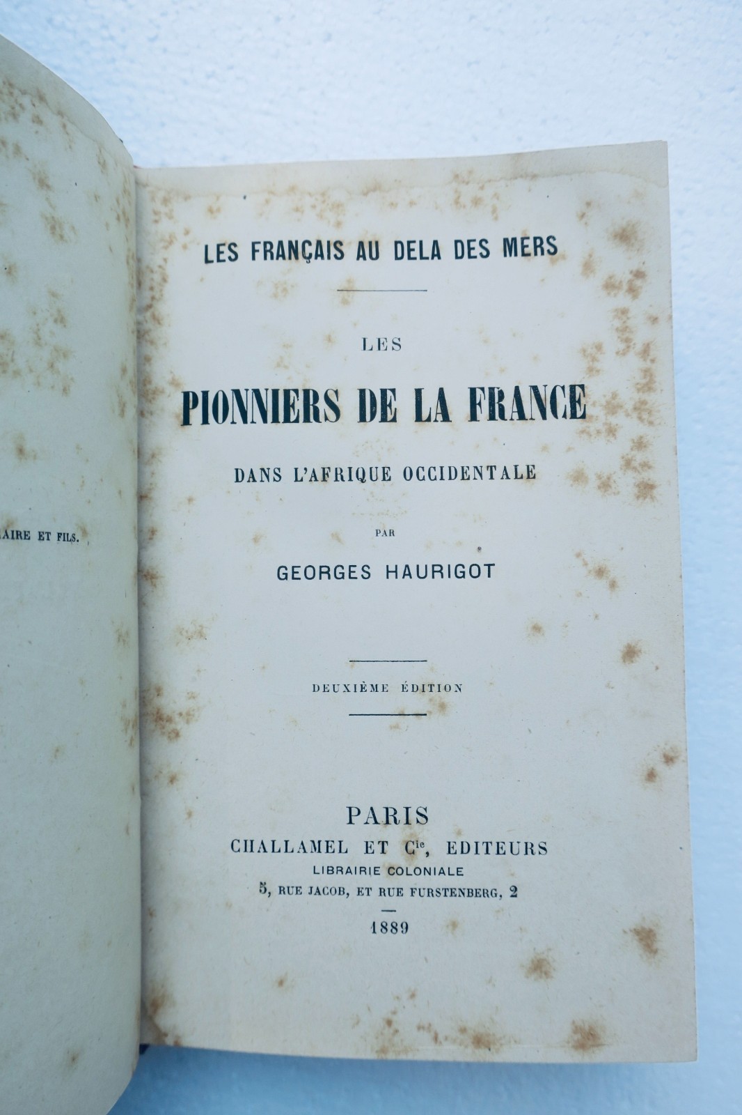afrique pionniers de la france dans l'Afrique occidentale 1889 – Image 4