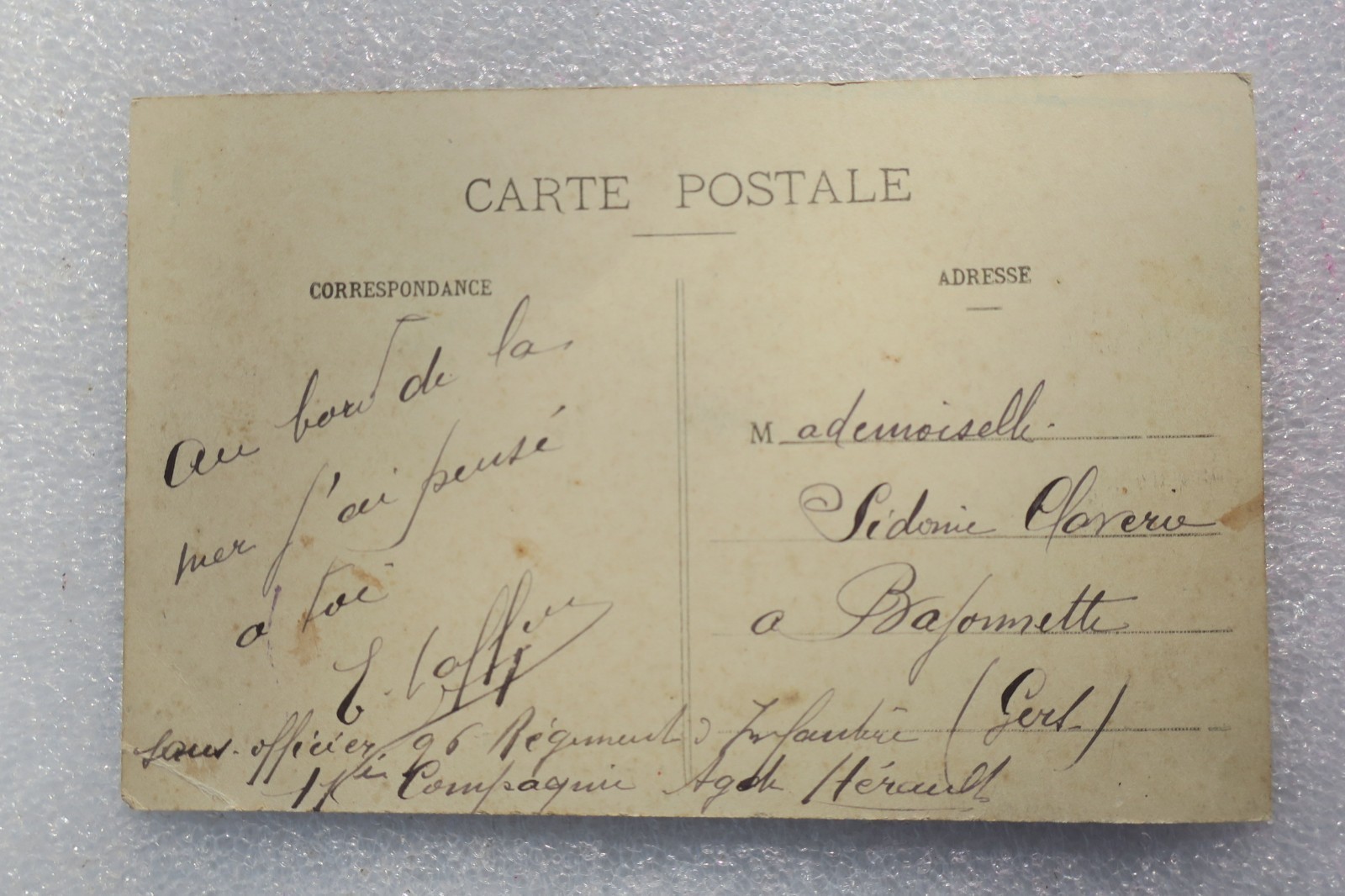 Agde, Westkai 1914