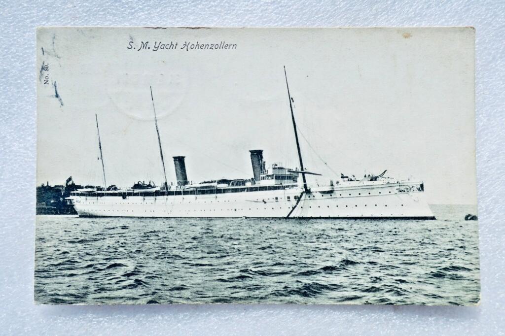 allemagne KAISER yacht Hohenzollern