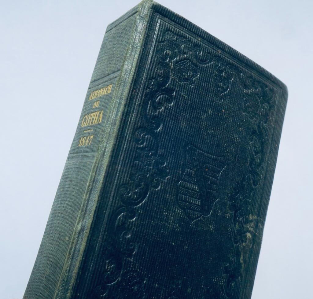 阿尔曼纳克·德·哥达 1847年 Justus Perthes