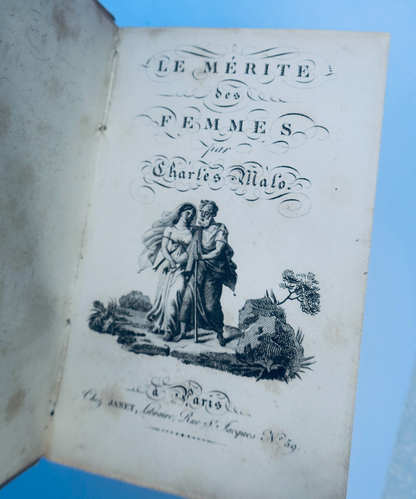 ALMANACH MALO Charles. Le Mérite des Femmes. 1816 – Image 3
