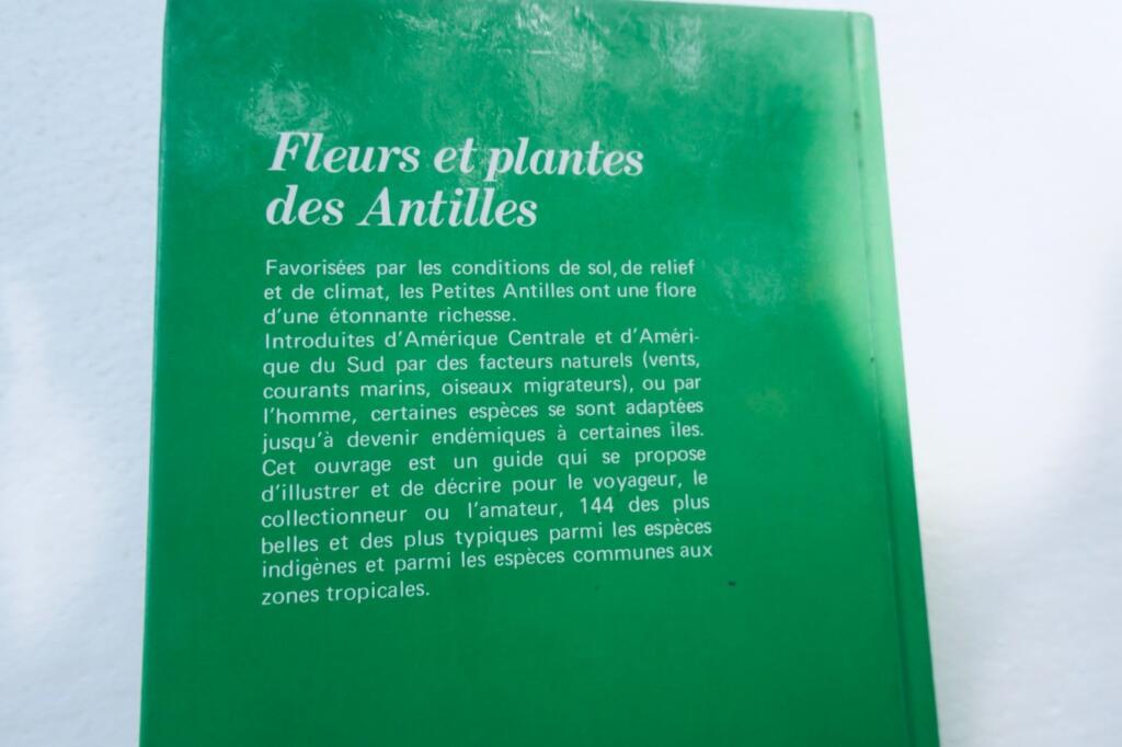 antilles FOURNET FLEURS ET PLANTES DES ANTILLES. LES EDITIONS DU PACIFIQUE