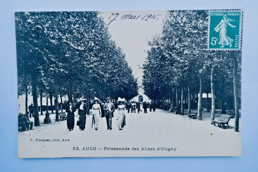 Auch 1916 Promenade des Allées d&rsquo;Etigny Gers 32