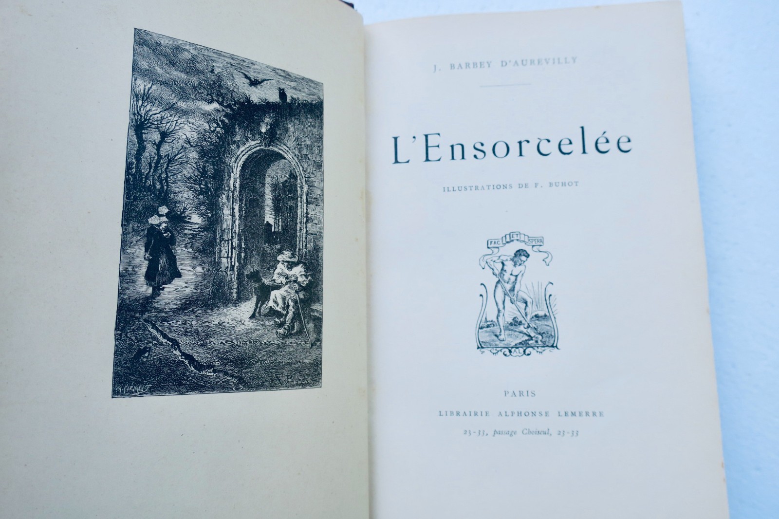 Barbey d'Aurevilly L'ensorcelée Illustrations De F. Buhot – Image 4