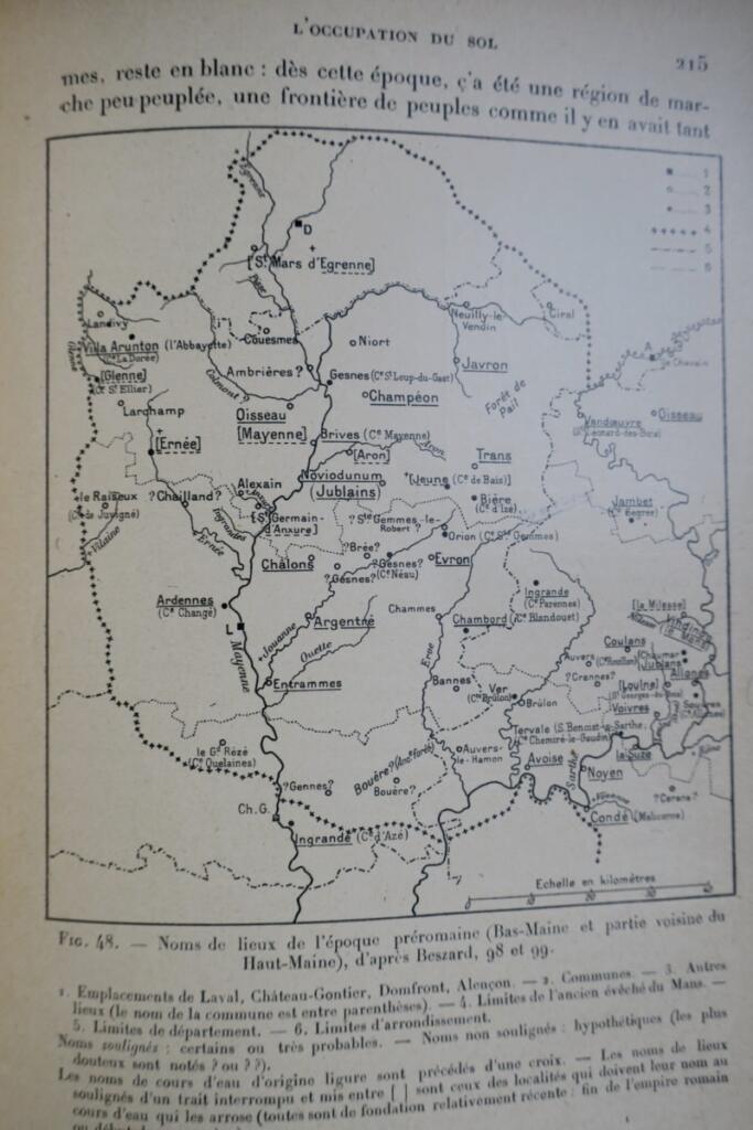 下部メーヌ地方:地理的研究 1917年