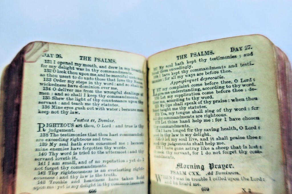 bibel The Book of the Common Prayer 42 x 56 x 30 mm. 袖珍本