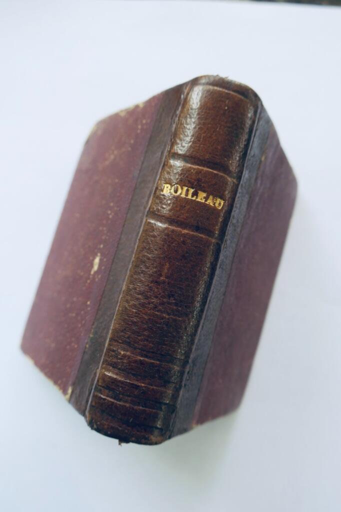Boileau 1803 minuscule Oeuvres choisies de Boileau 69 x 90 mm.