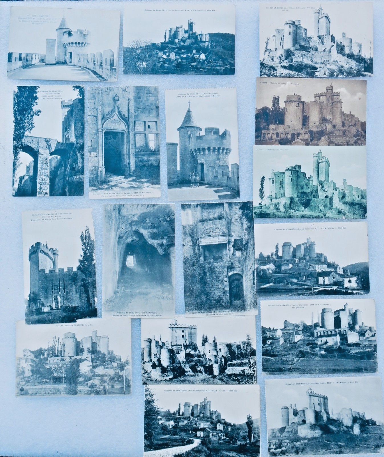 Bonaguil CHATEAU Lot & Garonne 17 cartes anciennes – Image 3