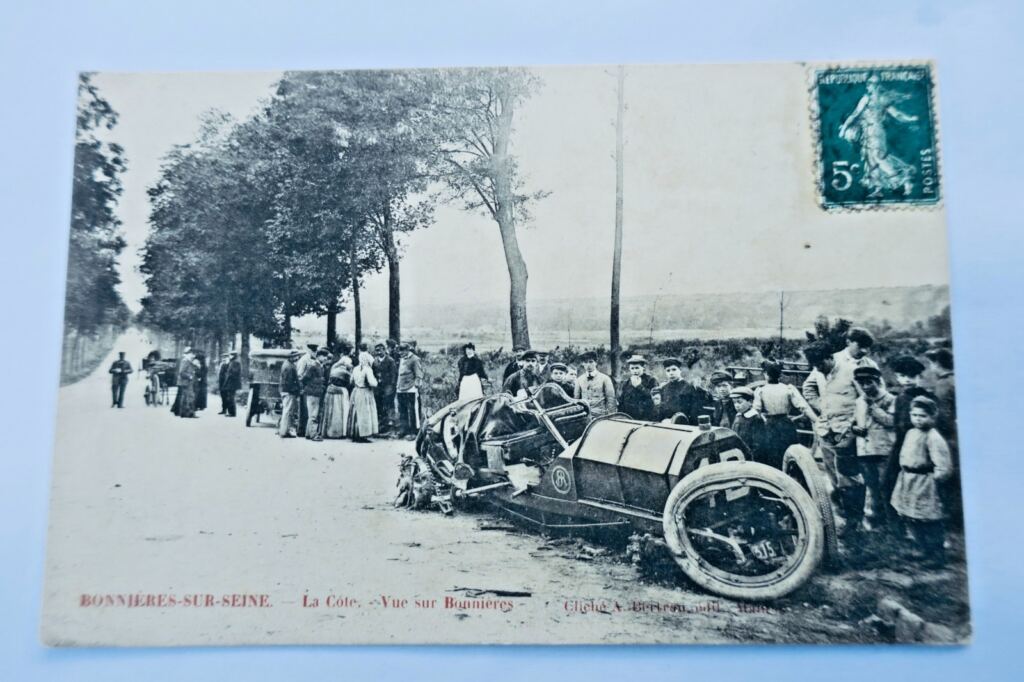 BONNIERES-sur-SEINE la côte vue sur Bonnières