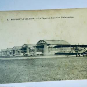 Bourget-aviation départ de l'avion de PARIS-LONDRES