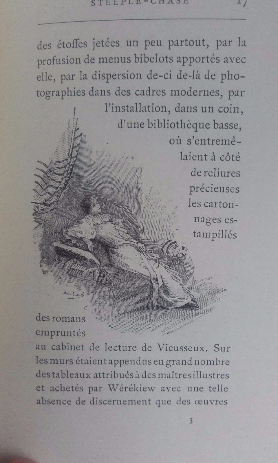 BOURGET STEEPLE-CHASE ALPHONSE LEMERRE 1894 - La Librairie Antique