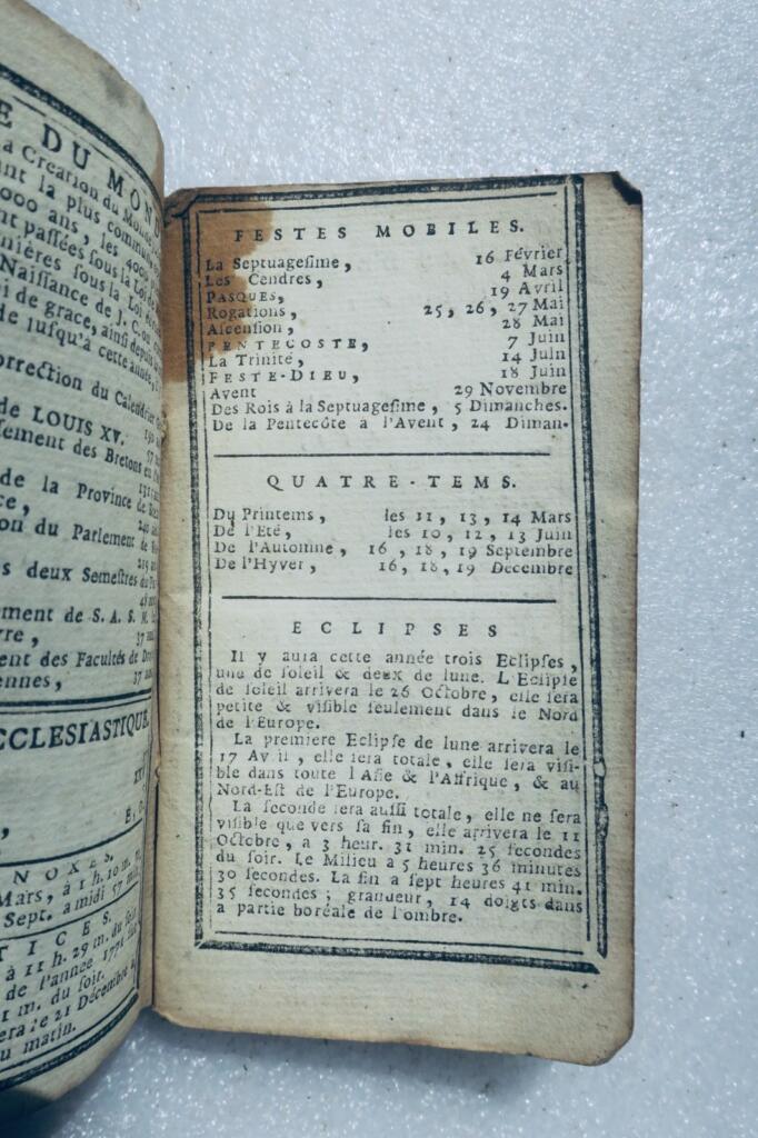 布列塔尼1772年布列塔尼年鉴