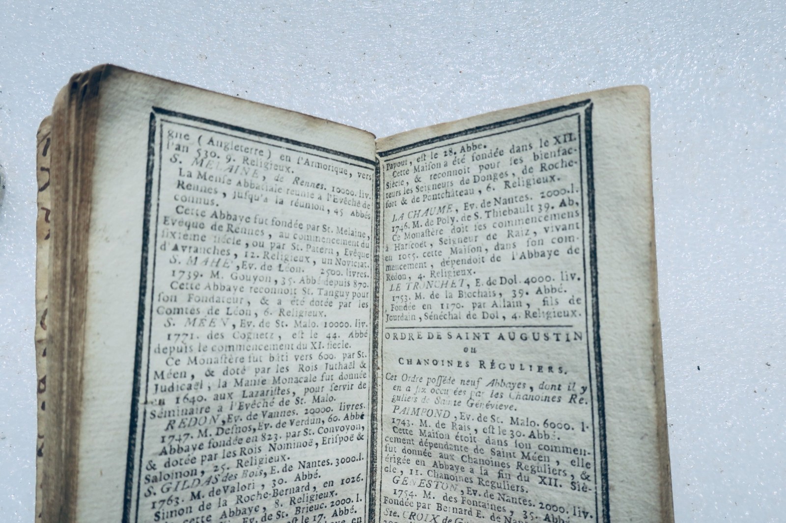 Bretagne almanach de Bretagne 1772 – Image 8