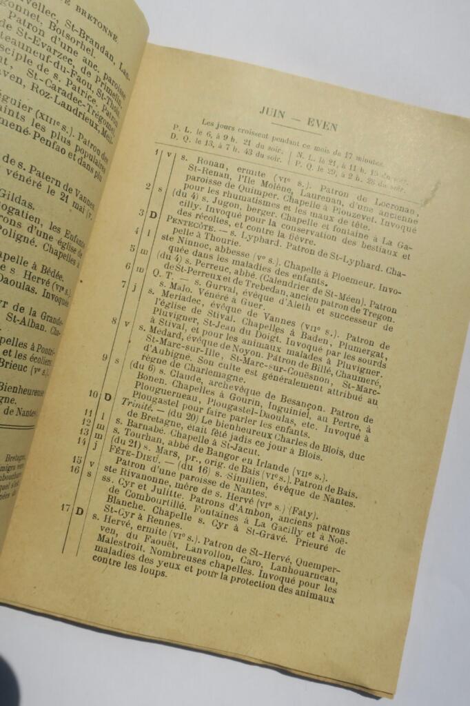 breton Almanak kevredigez broadus breiz 1906 Almanach der regionalistischen Union
