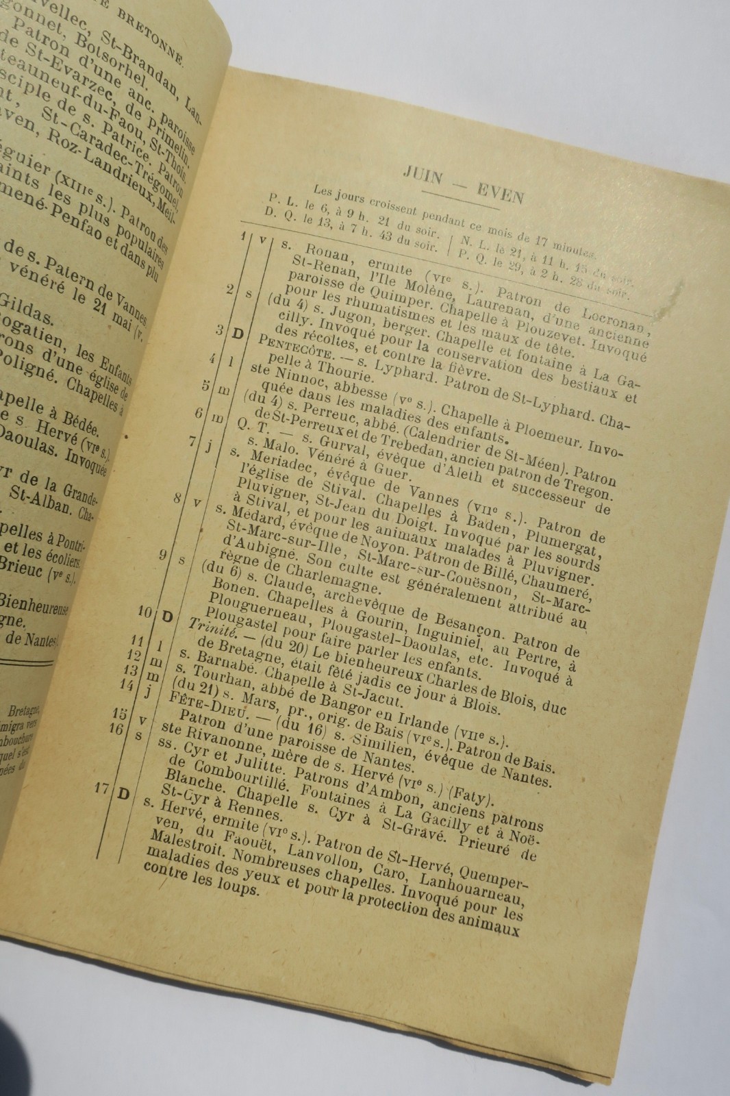 breton Almanak kevredigez broadus breiz 1906 almanach de l'union régionaliste – Image 8