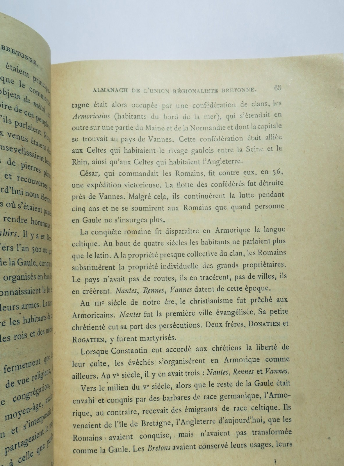 breton Almanak kevredigez broadus breiz 1906 almanach de l'union régionaliste – Image 5