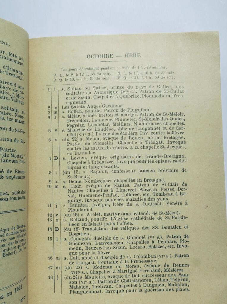 breton Almanak kevredigez broadus breiz 1906 Almanach der regionalistischen Union