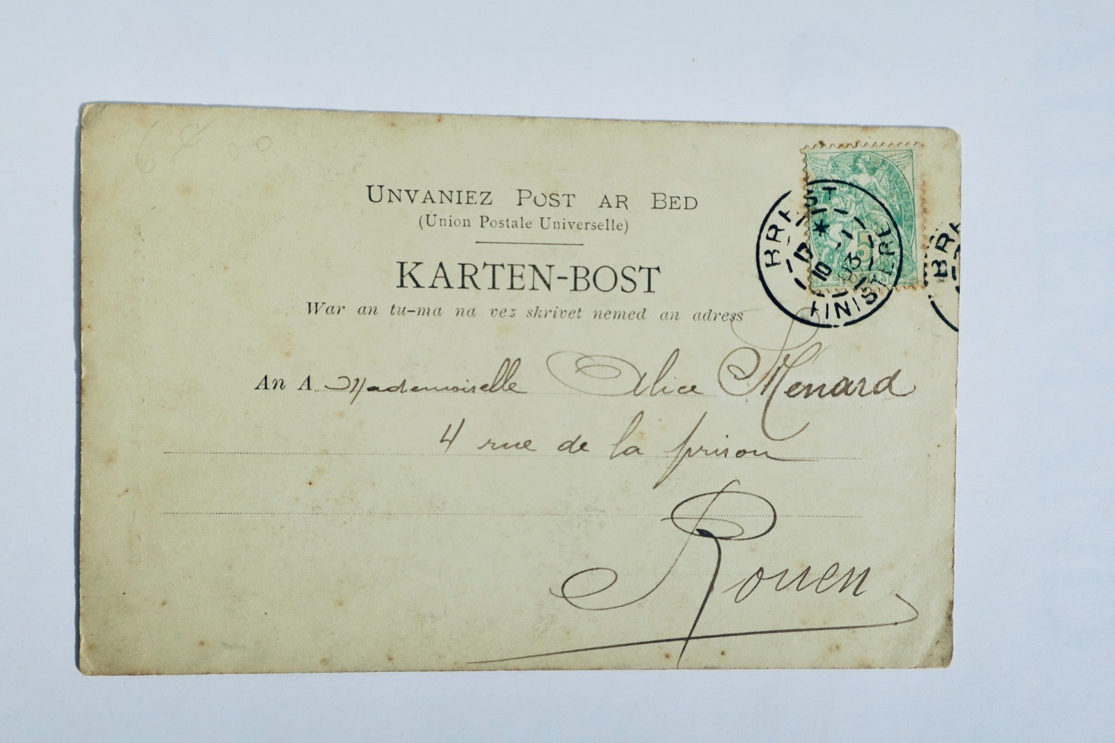 breton paysan de Quéméneven, fontaine Ste marie de ménez-Ménez-Hom…3 CPA - La Librairie Antique