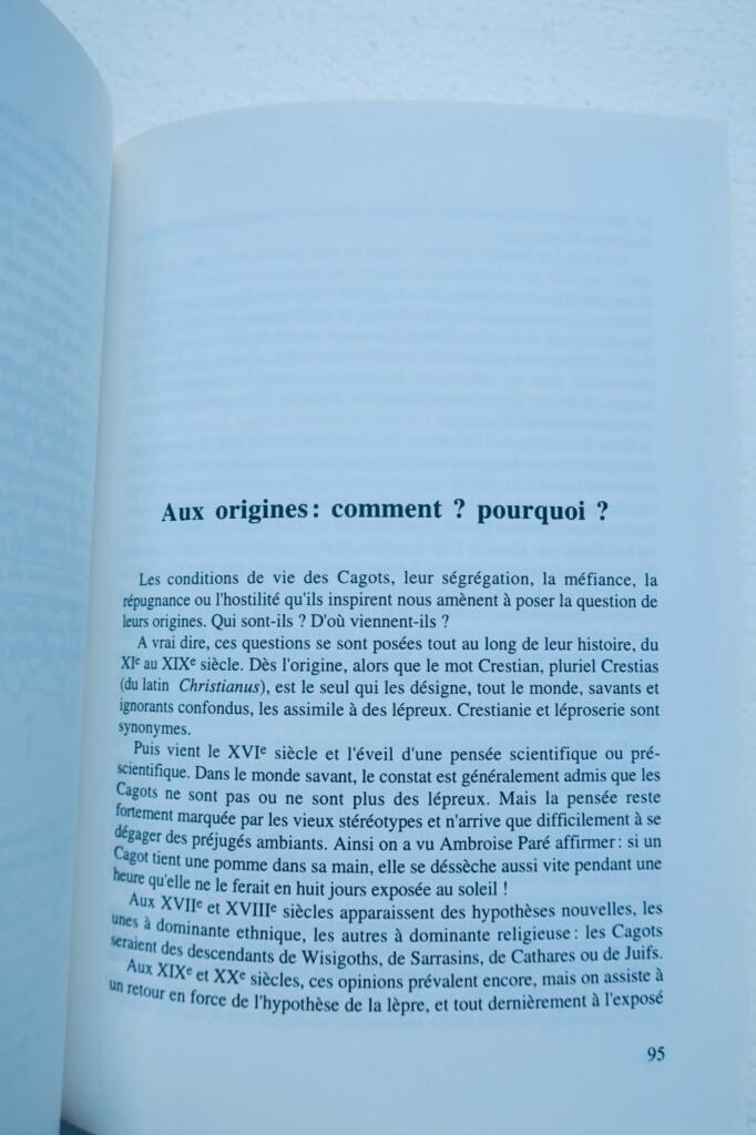 cagots ENIGME DES CAGOTS HISTOIRE D’UNE EXCLUSION
