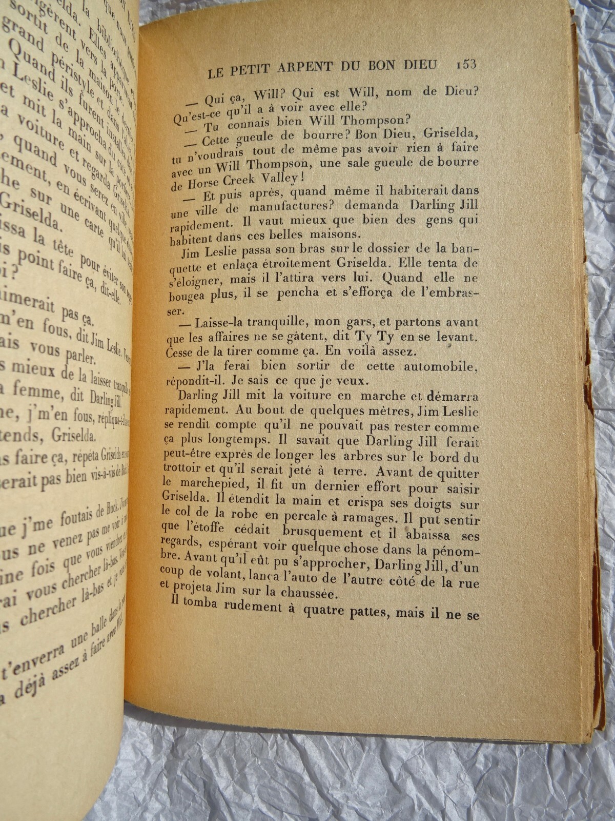 CALDWELL Le petit arpent du Bon Dieu Gallimard blanche - La Librairie Antique