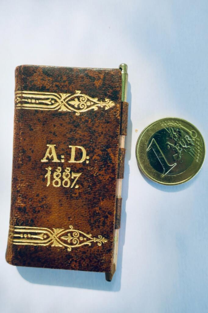 calpin, agenda 1887 34 x 63 mm. anno domini