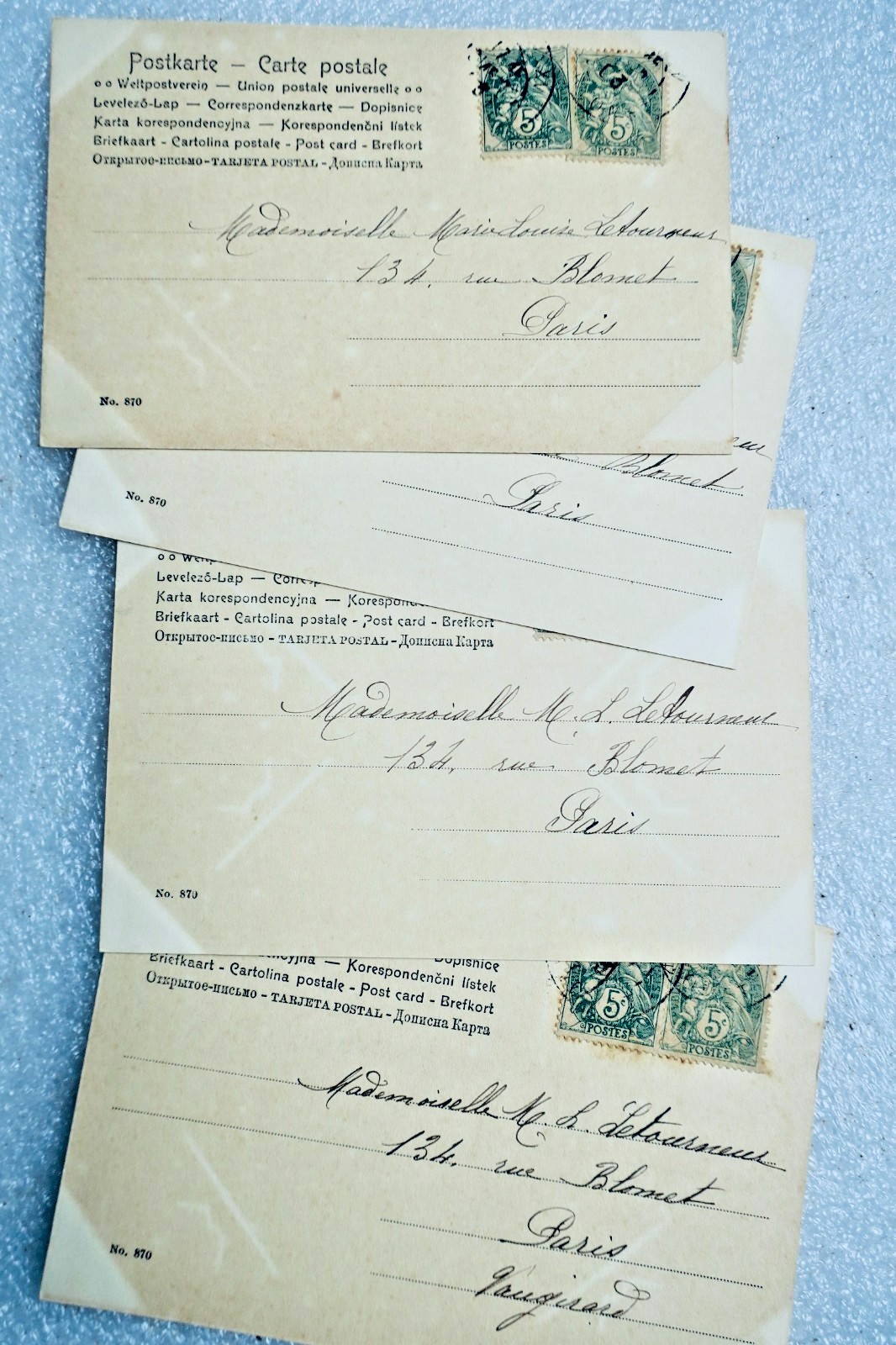Cartes à jouer Dames de pique, de coeur de carreau & de trèfle cartes signées - La Librairie Antique