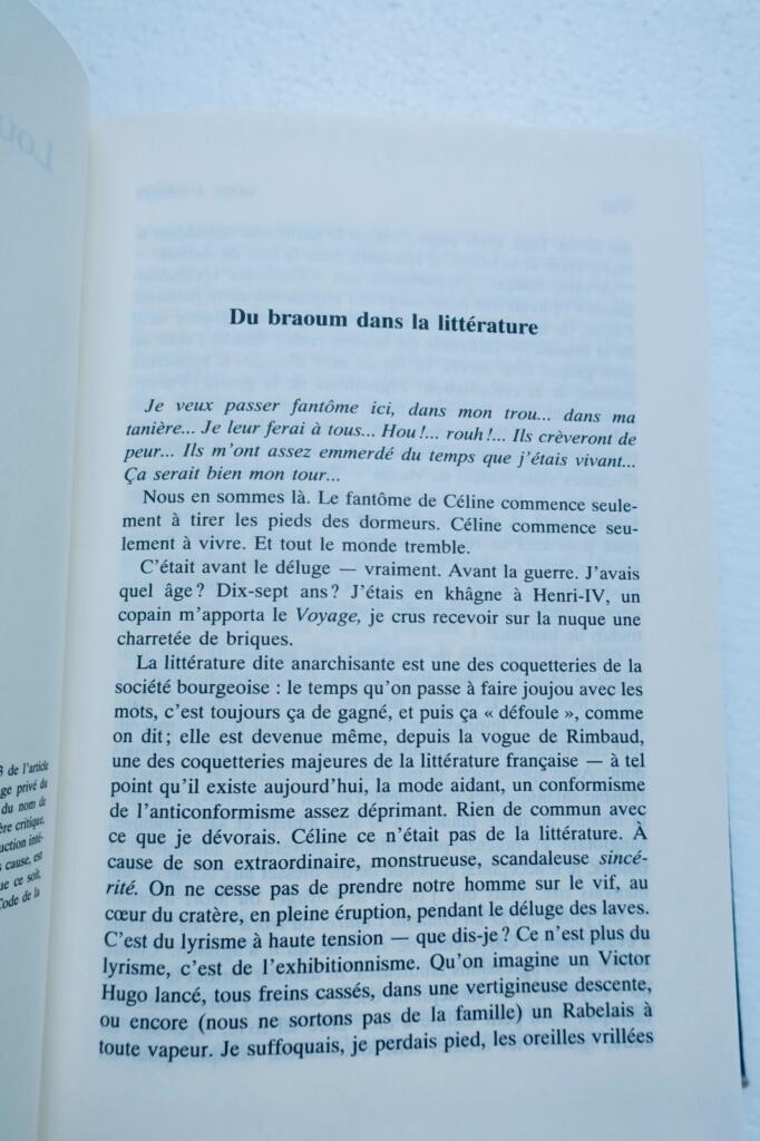 CELINE LOUIS FERDINAND Mort à crédit (Collection du millénaire) GALLIMARD