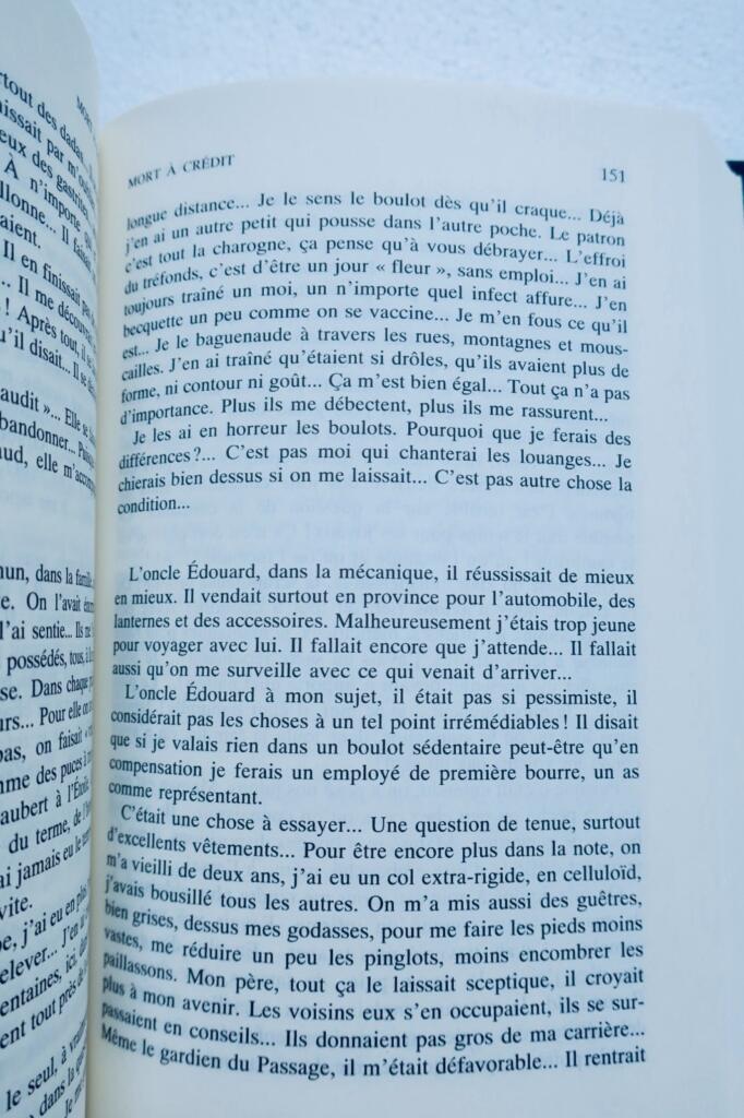 CELINE LOUIS FERDINAND Mort à crédit (Collection du millénaire) GALLIMARD