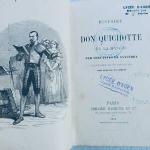 Cervantes *Histoire de l'admirable Don Quichotte*, illustrated by Bertall, 1888