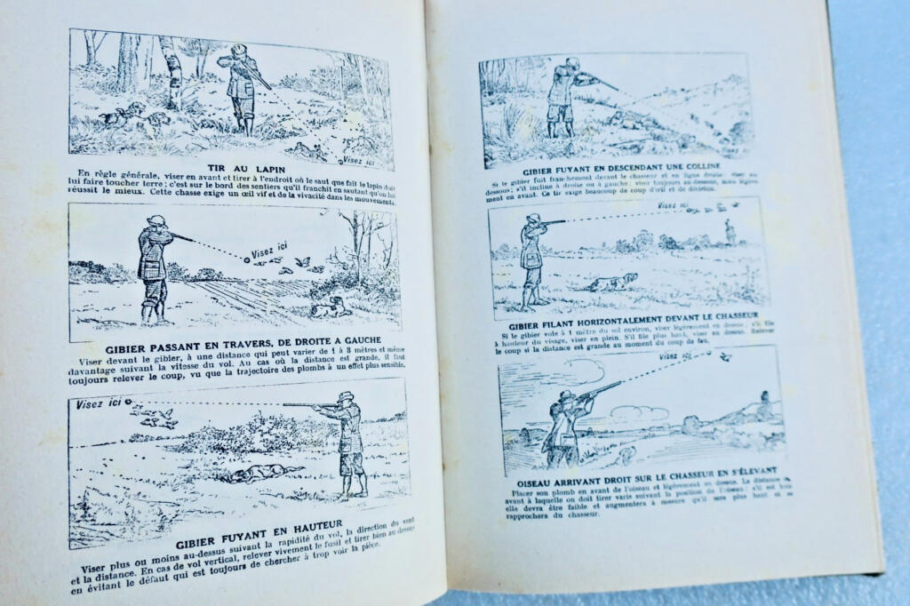 chasse PIAUT-BEAUREVOIR. Leçons de chasse a tir sur le terrain MANUFRANCE