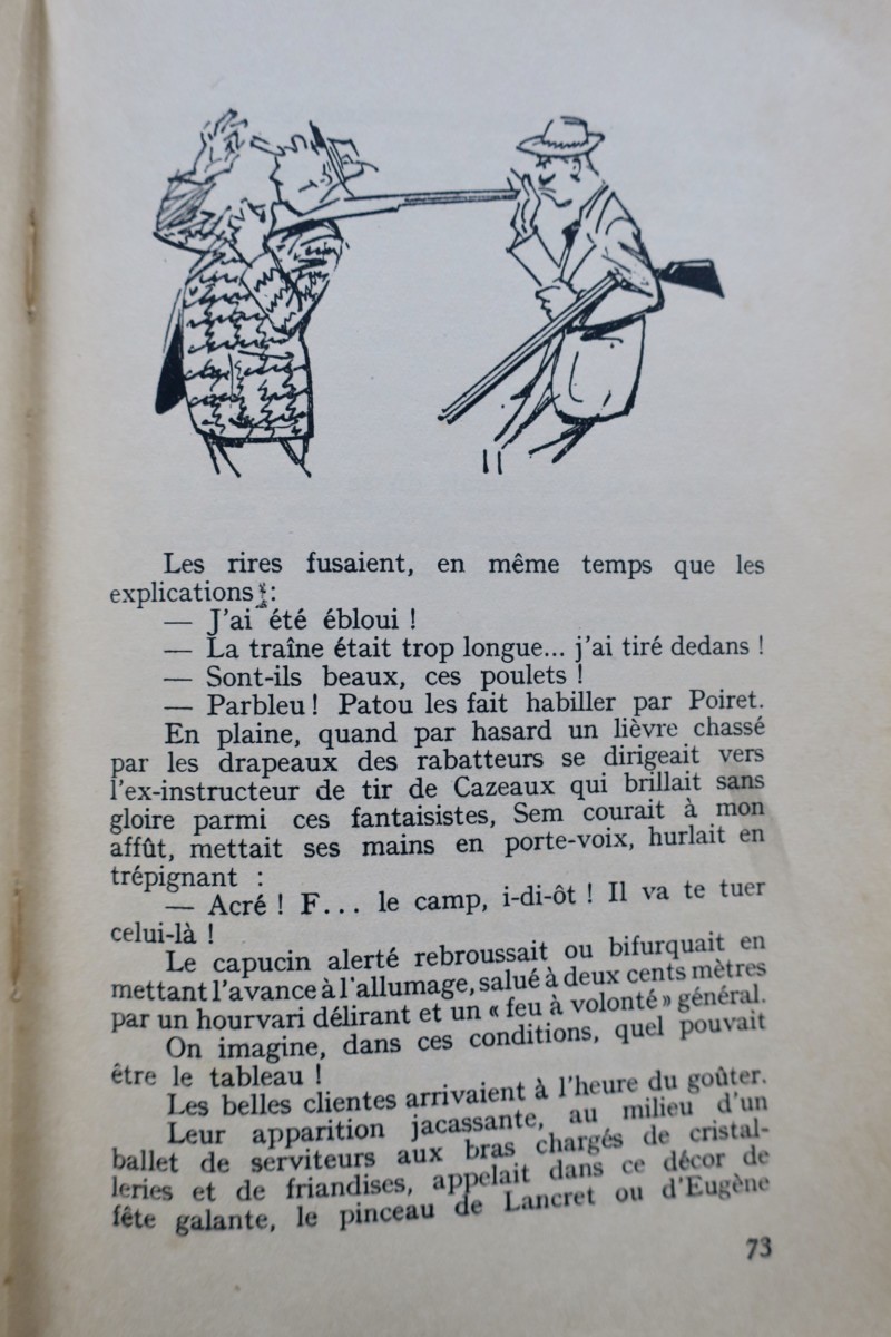 シャルル・プレジェラン著『狩猟銃の思い出』1895年、パリ、アルマン・コラン社、E.O.装、12mo