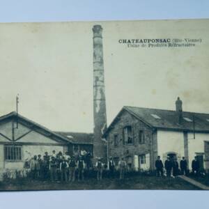 CHATEUPONSAC 87 usine de produits réfractaires