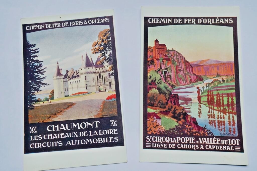 chemin de fer de Paris à Orléans 9 CPA