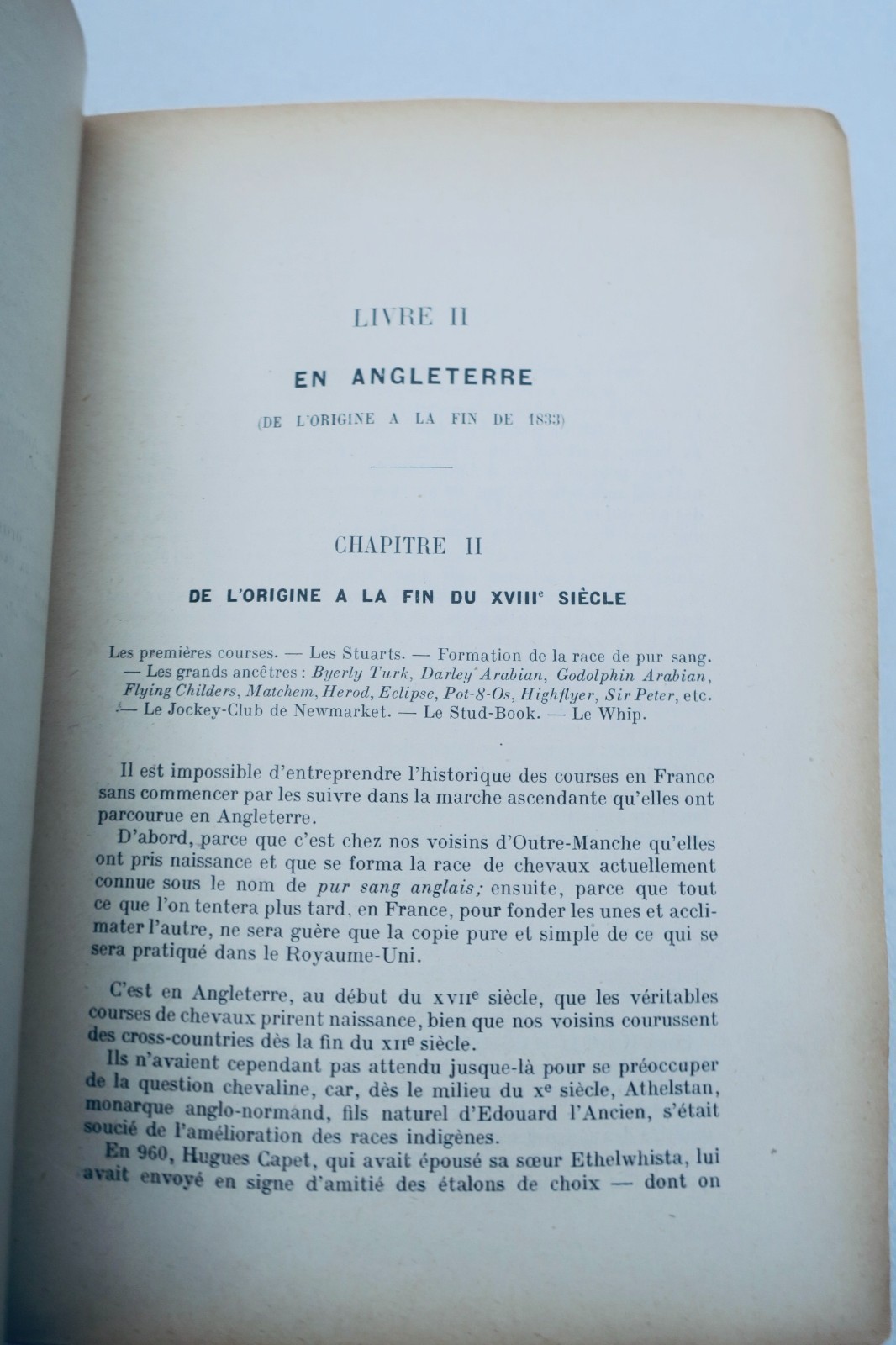Historische Darstellung der Pferderennen von der Antike bis heute 1914