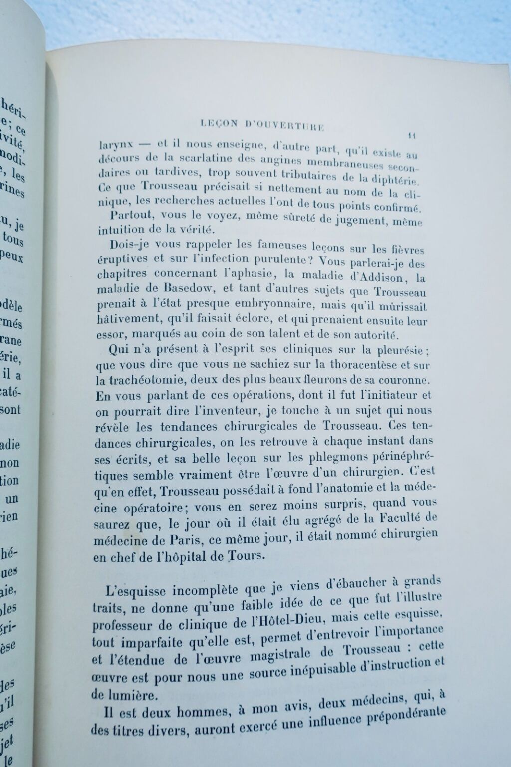 Clinique Medicale de L&rsquo;Hotel Dieu de Paris 1898