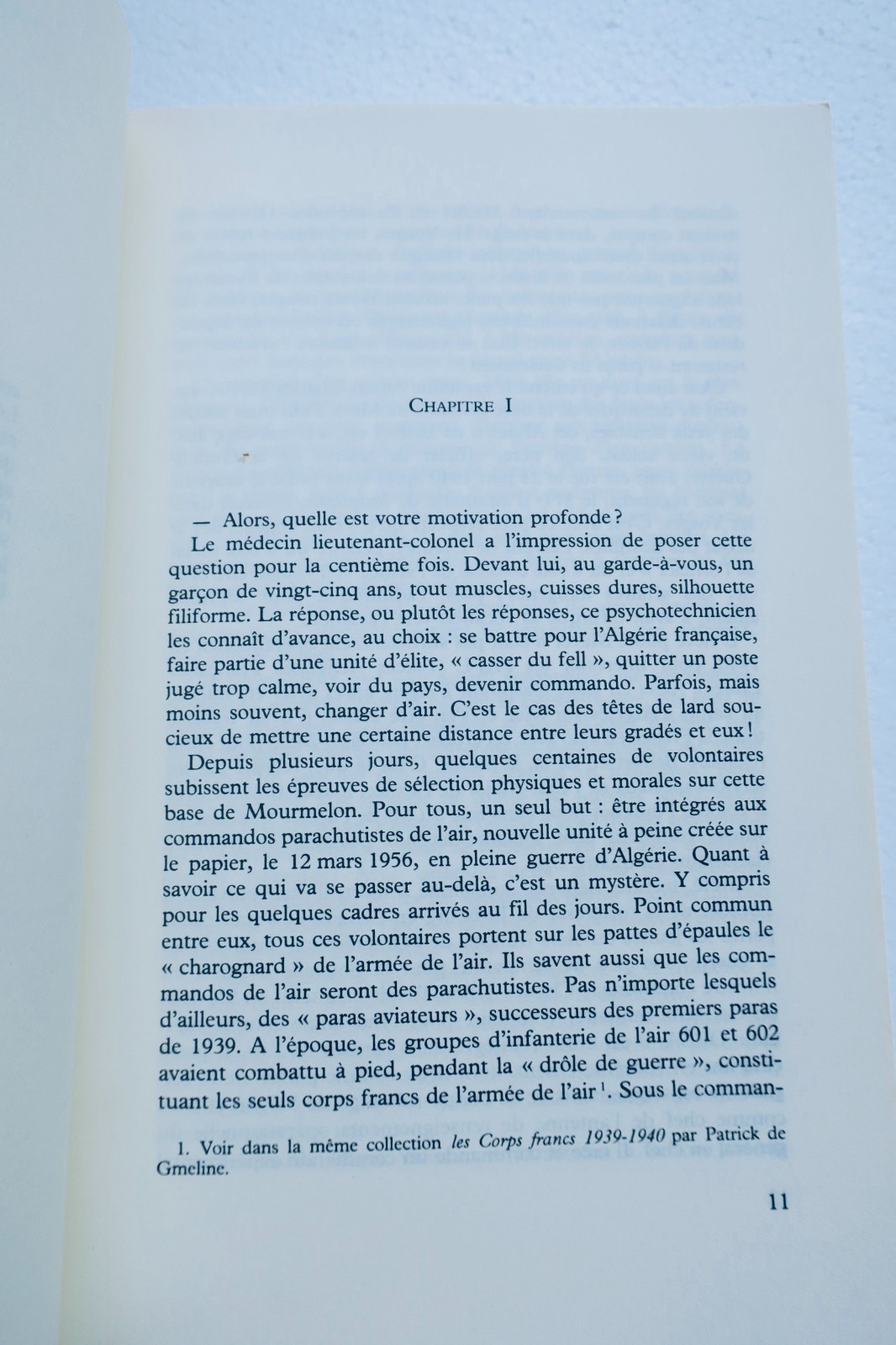 Commandos Paras de l’air – Algérie 1956 – 1962 de Gmeline - La Librairie Antique