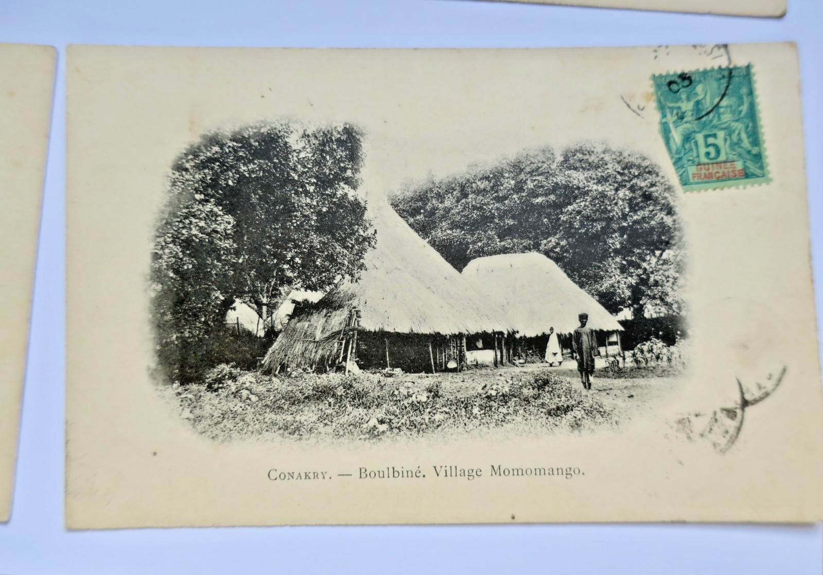 Conakry Boulbiné Dorf und Typen junger Mädchen 4 CPA