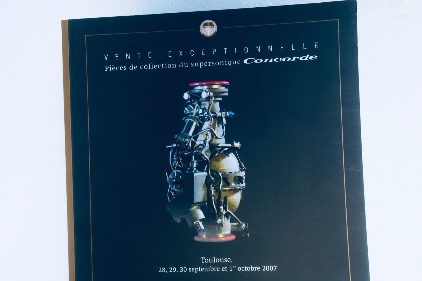 Exceptional sale catalogue of Concorde collection pieces